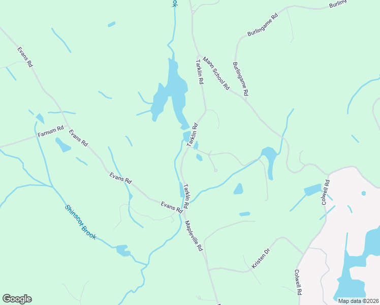 map of restaurants, bars, coffee shops, grocery stores, and more near 25 Tarklin Road in Smithfield