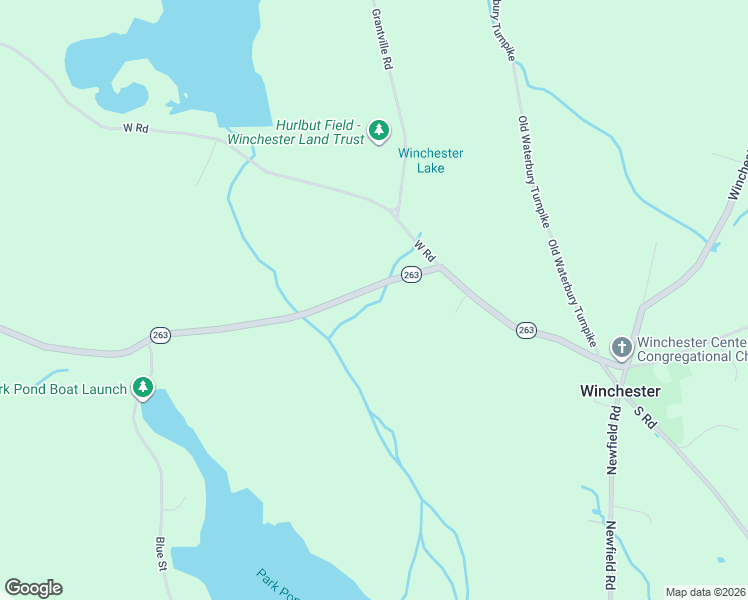 map of restaurants, bars, coffee shops, grocery stores, and more near 107 Ashley Road in Winchester