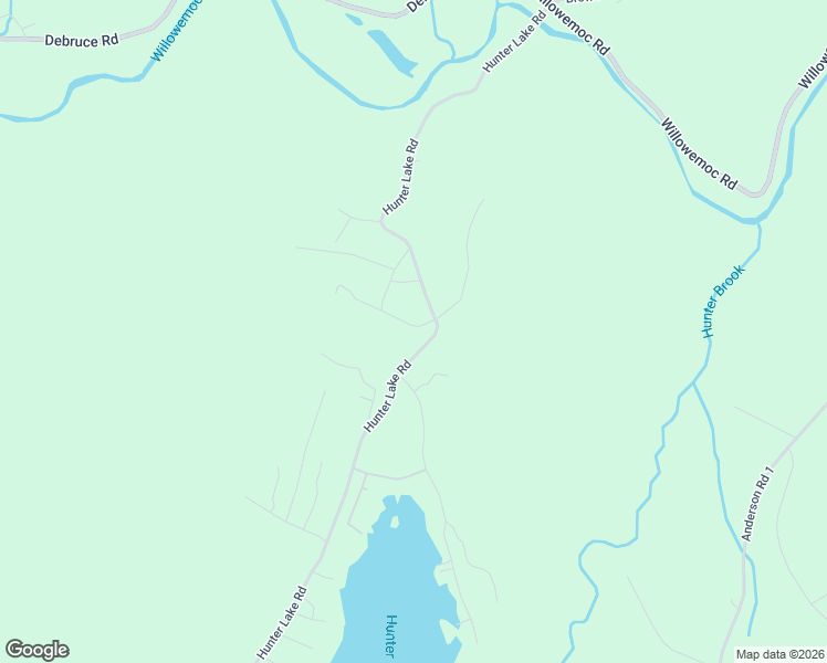 map of restaurants, bars, coffee shops, grocery stores, and more near 38 Mountain Terrace Road in Parksville