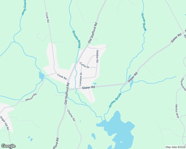 map of restaurants, bars, coffee shops, grocery stores, and more near 23 Robbie Road in Tolland