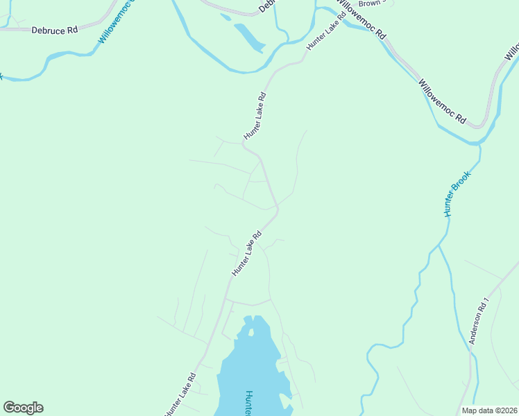 map of restaurants, bars, coffee shops, grocery stores, and more near 38 Mountain Terrace Road in Parksville