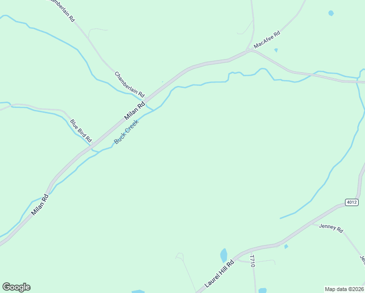 map of restaurants, bars, coffee shops, grocery stores, and more near 4946 Milan Road in Milan