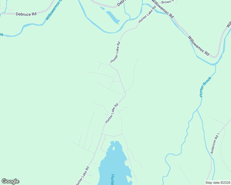 map of restaurants, bars, coffee shops, grocery stores, and more near 38 Mountain Terrace Road in Parksville