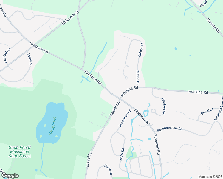 map of restaurants, bars, coffee shops, grocery stores, and more near 354 Firetown Road in Simsbury