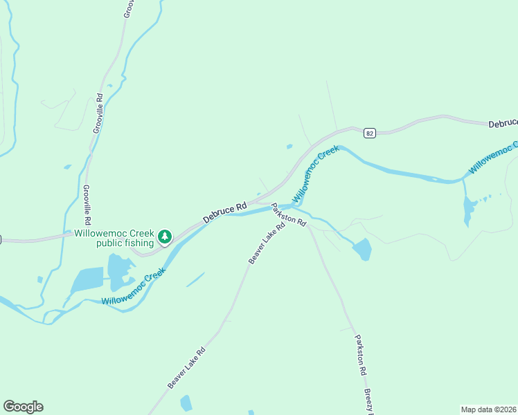 map of restaurants, bars, coffee shops, grocery stores, and more near 640 Debruce Road in Livingston Manor