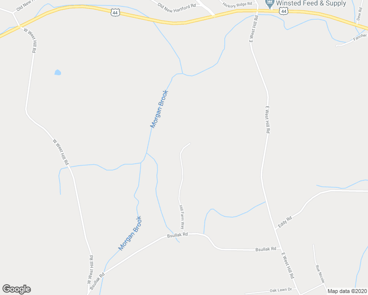 map of restaurants, bars, coffee shops, grocery stores, and more near 10 Hill Farm Way in Barkhamsted