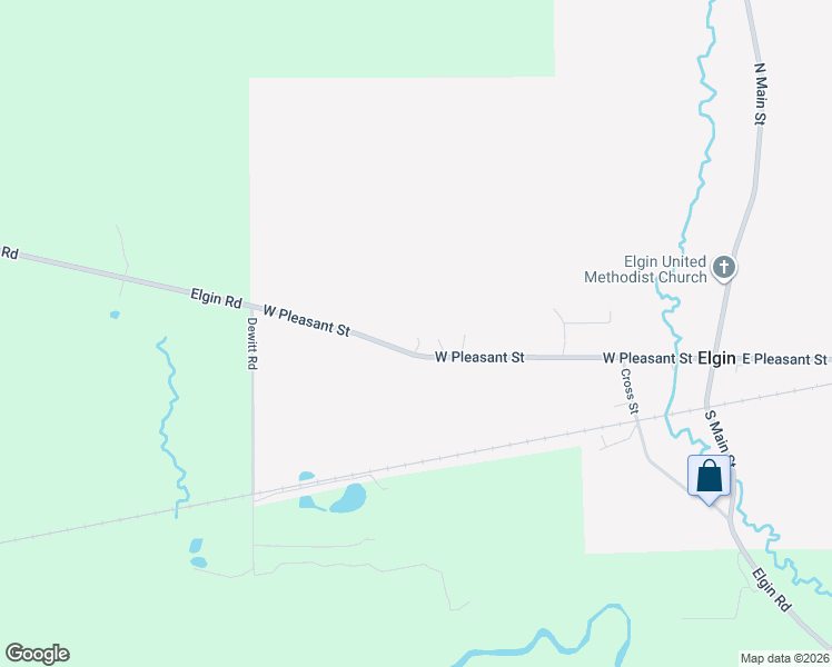 map of restaurants, bars, coffee shops, grocery stores, and more near 11180 W Pleasant St in Corry