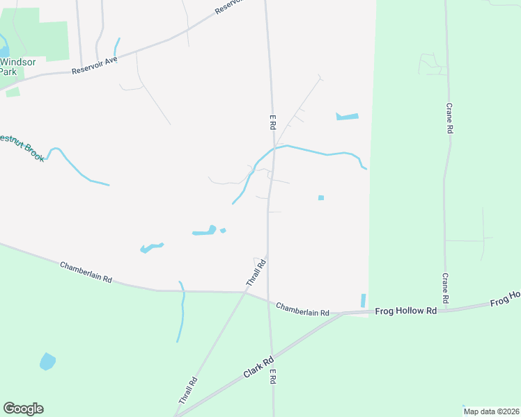 map of restaurants, bars, coffee shops, grocery stores, and more near 228 East Road in East Windsor