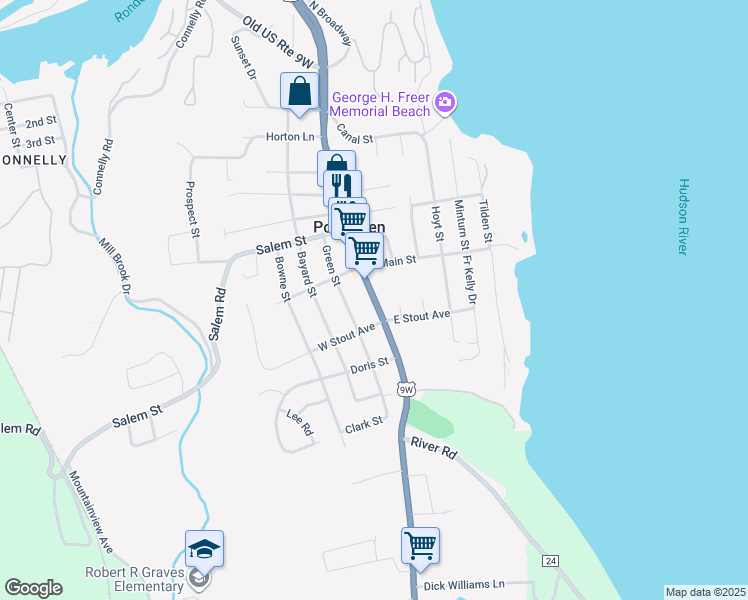 Broadway, Port Ewen NY Walk Score