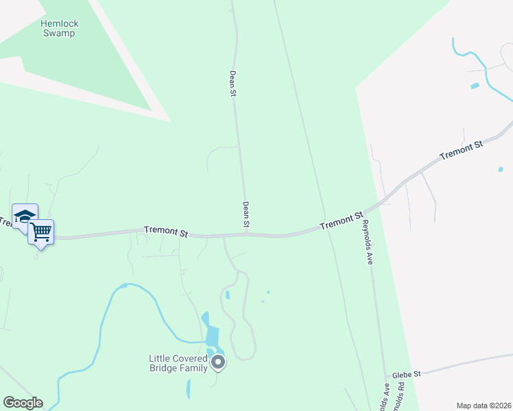 map of restaurants, bars, coffee shops, grocery stores, and more near 37 Dean Street in Rehoboth