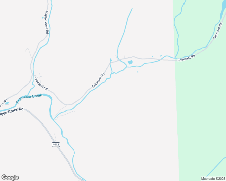 map of restaurants, bars, coffee shops, grocery stores, and more near Fairmont Road in Starrucca