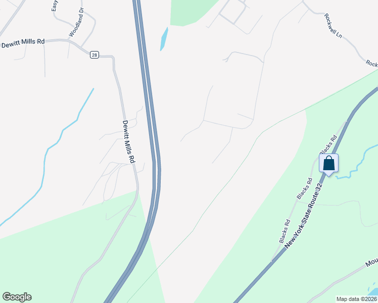 map of restaurants, bars, coffee shops, grocery stores, and more near 140 Putt Lane in Kingston