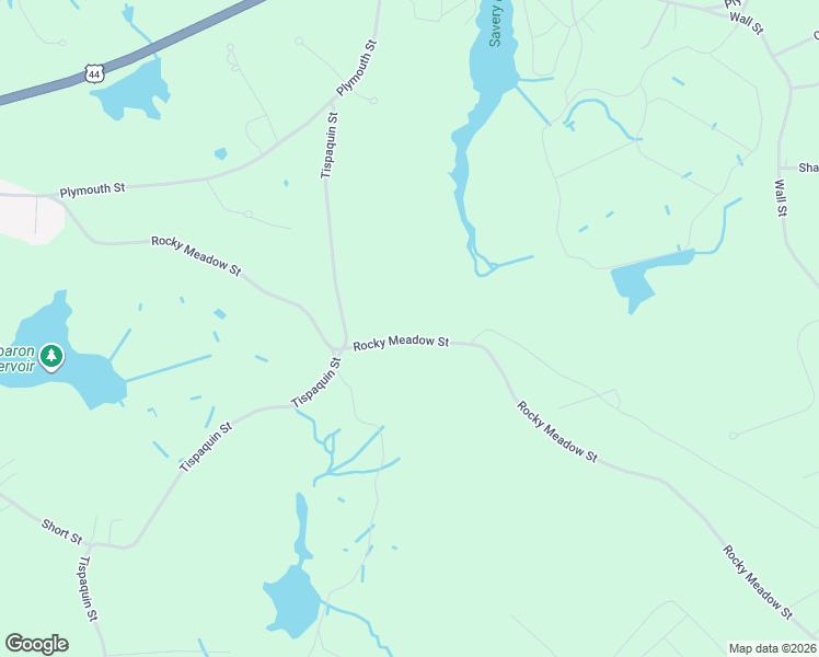 map of restaurants, bars, coffee shops, grocery stores, and more near 58 Rocky Meadow Street in Middleborough