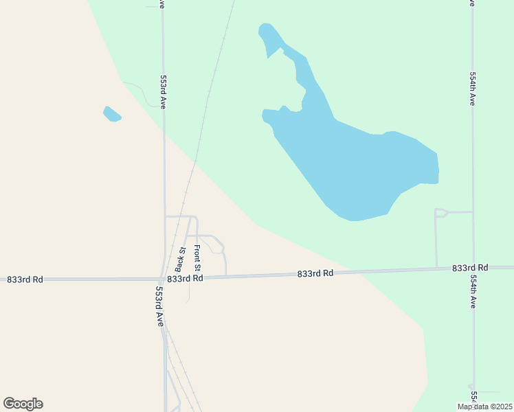 map of restaurants, bars, coffee shops, grocery stores, and more near 55343 833rd Road in Norfolk