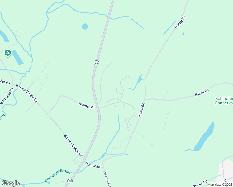 map of restaurants, bars, coffee shops, grocery stores, and more near 7 Amelia Lane in Tolland