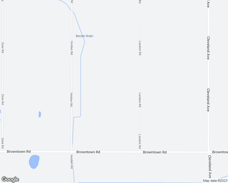 map of restaurants, bars, coffee shops, grocery stores, and more near 11798 Landon Road in Baroda