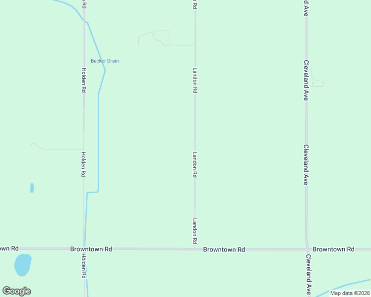 map of restaurants, bars, coffee shops, grocery stores, and more near 11760 Landon Road in Baroda