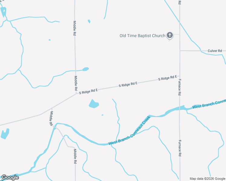 map of restaurants, bars, coffee shops, grocery stores, and more near 352 South Ridge Road East in Conneaut