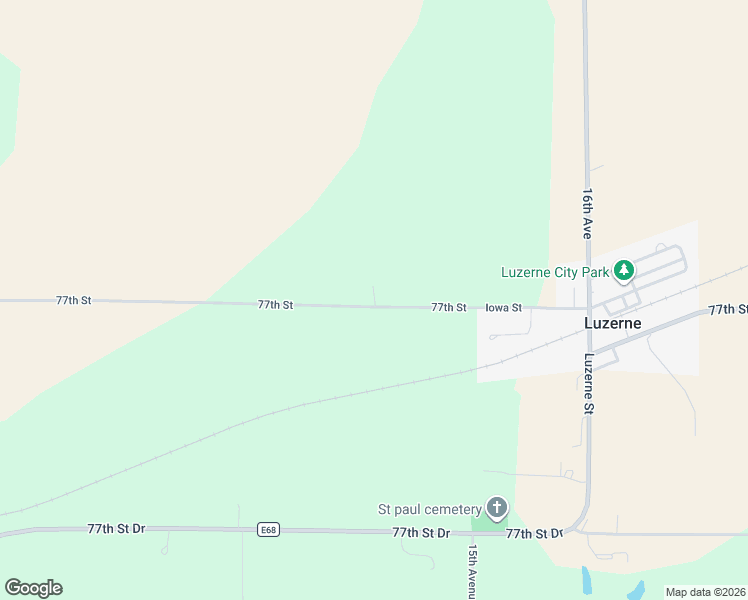 map of restaurants, bars, coffee shops, grocery stores, and more near 1555 77th Street Trail in Belle Plaine