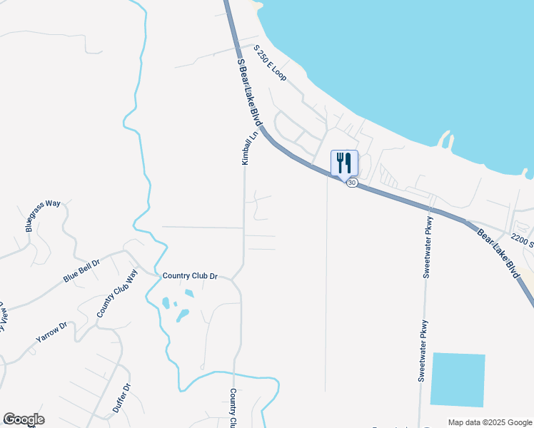 map of restaurants, bars, coffee shops, grocery stores, and more near 2250 South Beachcomber Lane in Garden City