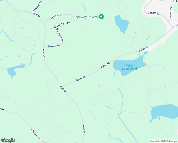 map of restaurants, bars, coffee shops, grocery stores, and more near 28 Stone Street in Middleborough