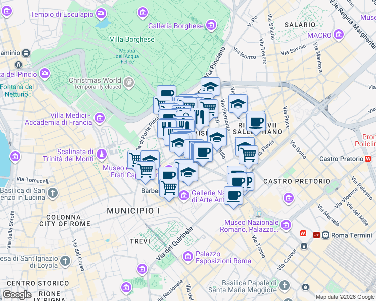 VIA VITTORIO VENETO ROMA LAZIO visual data 5