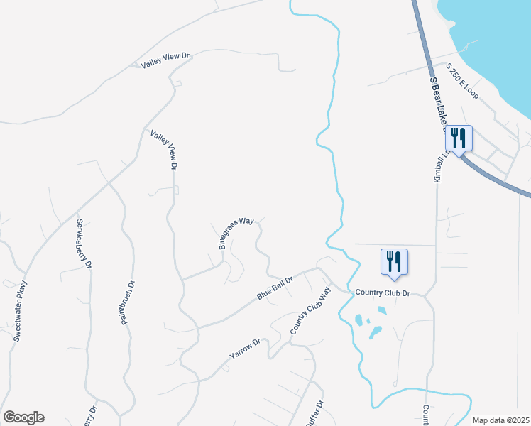 map of restaurants, bars, coffee shops, grocery stores, and more near 367 Bluegrass Circle in Garden City