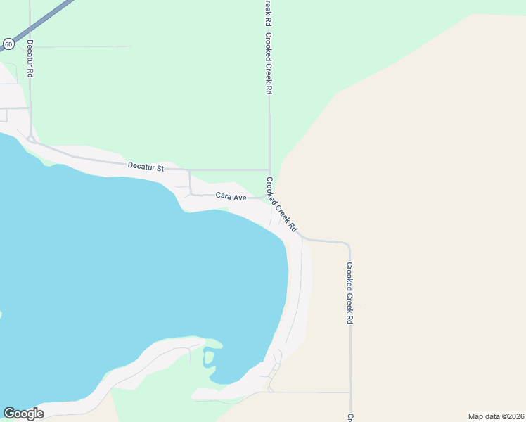 map of restaurants, bars, coffee shops, grocery stores, and more near 61318 Crooked Creek Road in Cassopolis