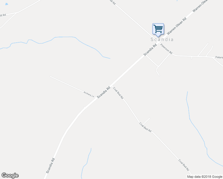 map of restaurants, bars, coffee shops, grocery stores, and more near 26 Coal Bed Road in Russell