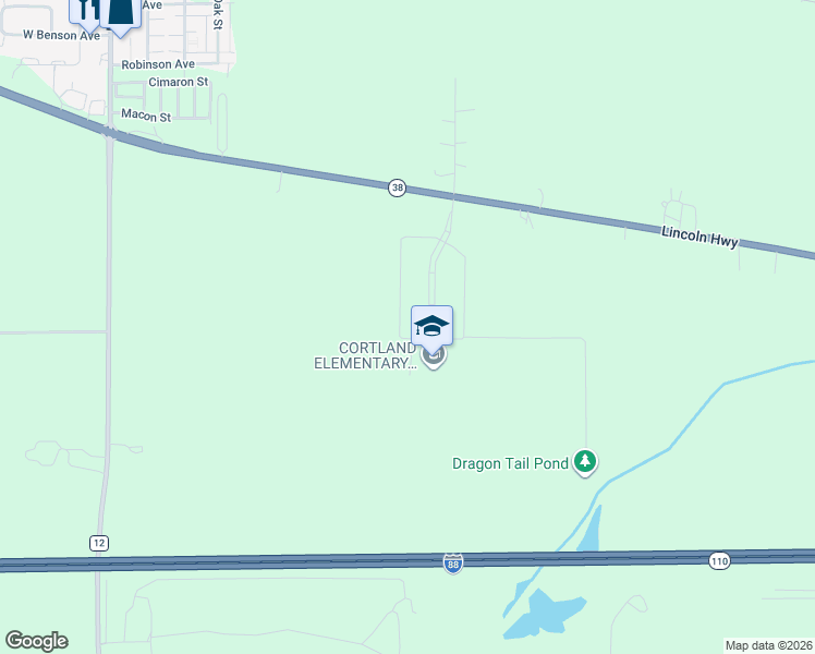 map of restaurants, bars, coffee shops, grocery stores, and more near 538 Preston Street in Cortland