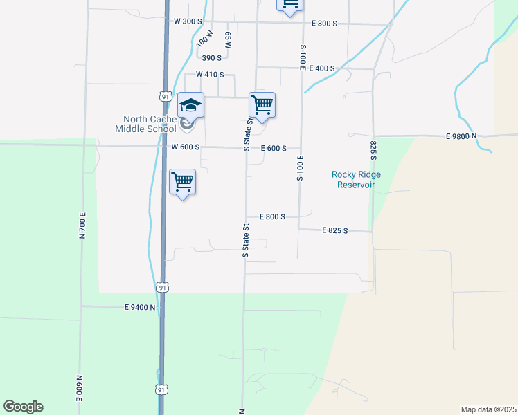map of restaurants, bars, coffee shops, grocery stores, and more near 701 South State Street in Richmond