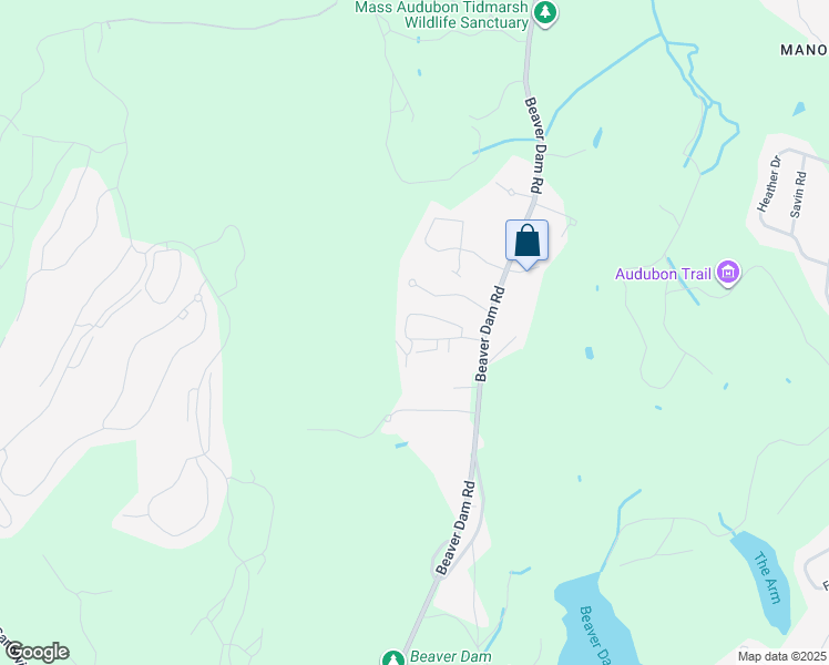 map of restaurants, bars, coffee shops, grocery stores, and more near 7 Tideview Path in Plymouth