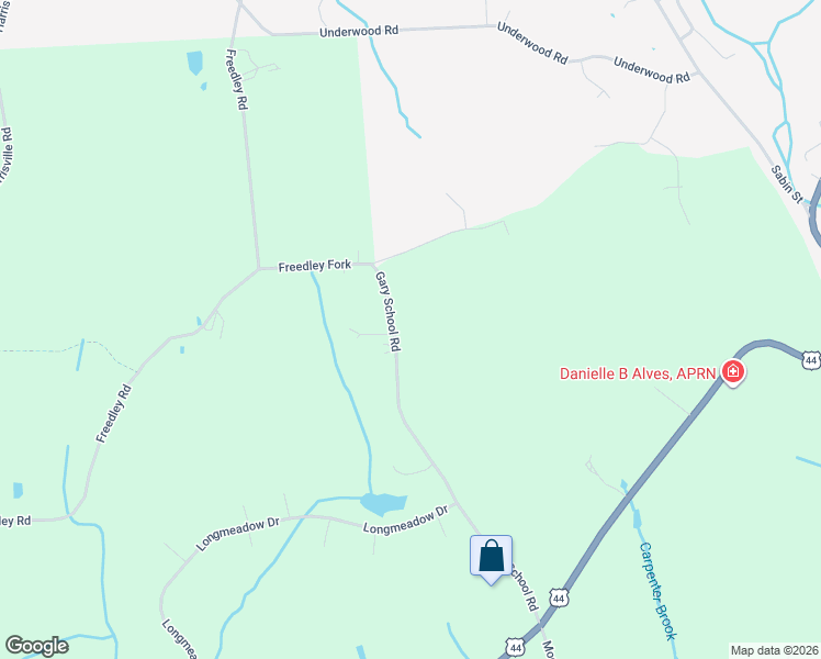map of restaurants, bars, coffee shops, grocery stores, and more near 201 Gary School Road in Putnam