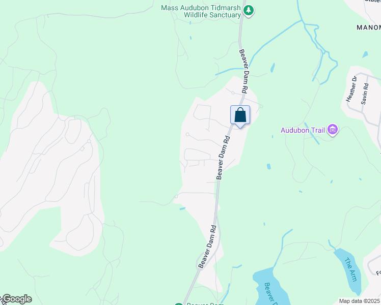 map of restaurants, bars, coffee shops, grocery stores, and more near 8 Tideview Path in Plymouth