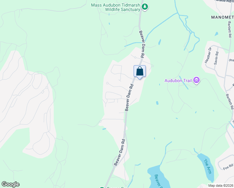 map of restaurants, bars, coffee shops, grocery stores, and more near 48 Tideview Path in Plymouth