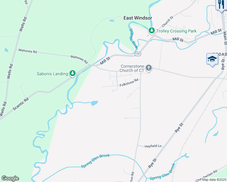 15 Scantic Glen Road, Broad Brook CT Walk Score