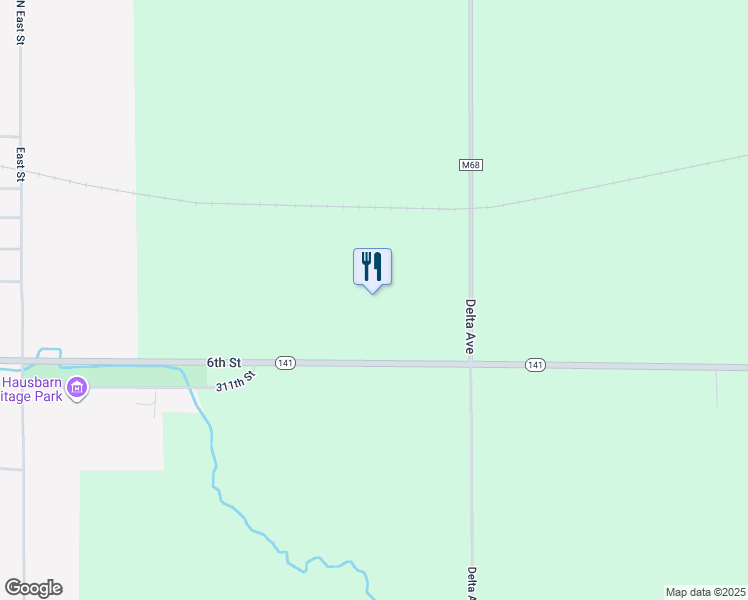 map of restaurants, bars, coffee shops, grocery stores, and more near in Manning