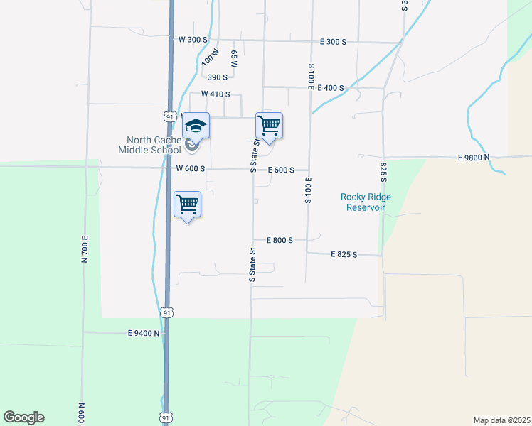 map of restaurants, bars, coffee shops, grocery stores, and more near 701 S State St in Richmond