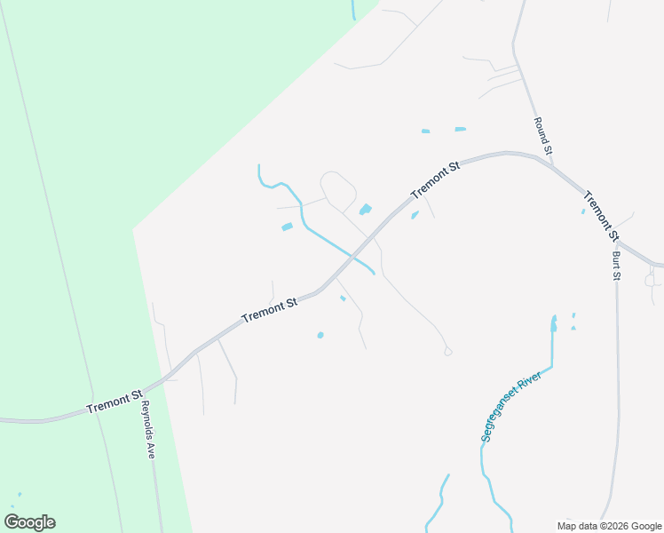 map of restaurants, bars, coffee shops, grocery stores, and more near 587 Tremont Street in Taunton