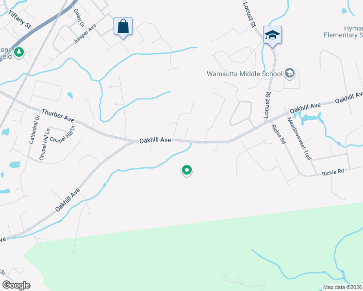map of restaurants, bars, coffee shops, grocery stores, and more near 421 Oakhill Avenue in Attleboro