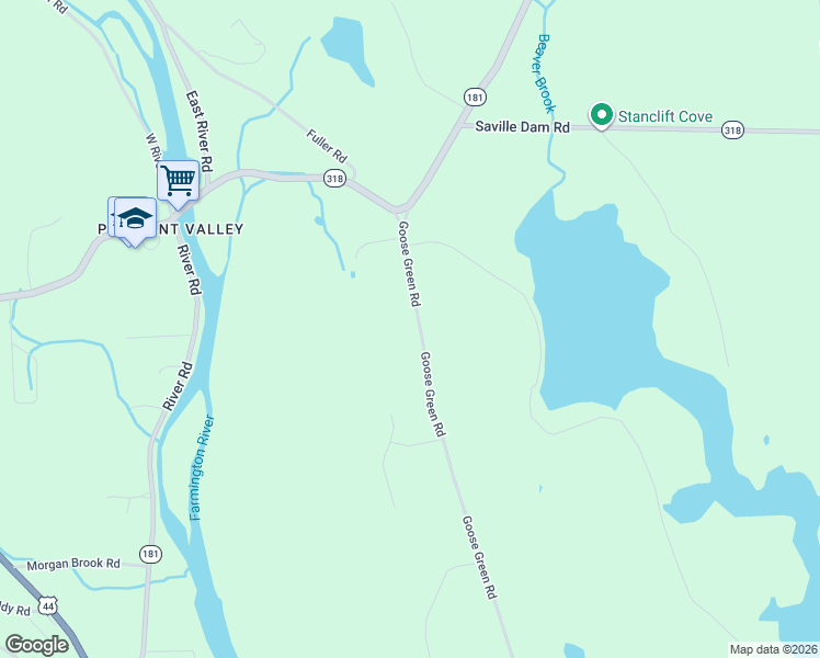 map of restaurants, bars, coffee shops, grocery stores, and more near 27 Goose Green Road in Barkhamsted