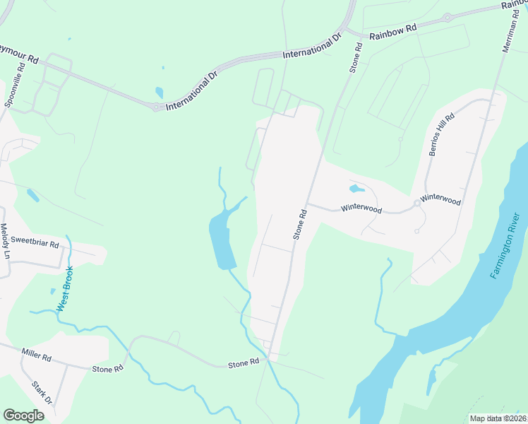 map of restaurants, bars, coffee shops, grocery stores, and more near 43 Loren Circle in Windsor