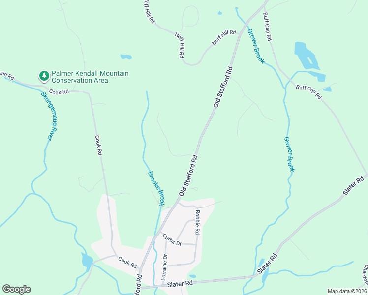 map of restaurants, bars, coffee shops, grocery stores, and more near 8 Amanda Way in Tolland