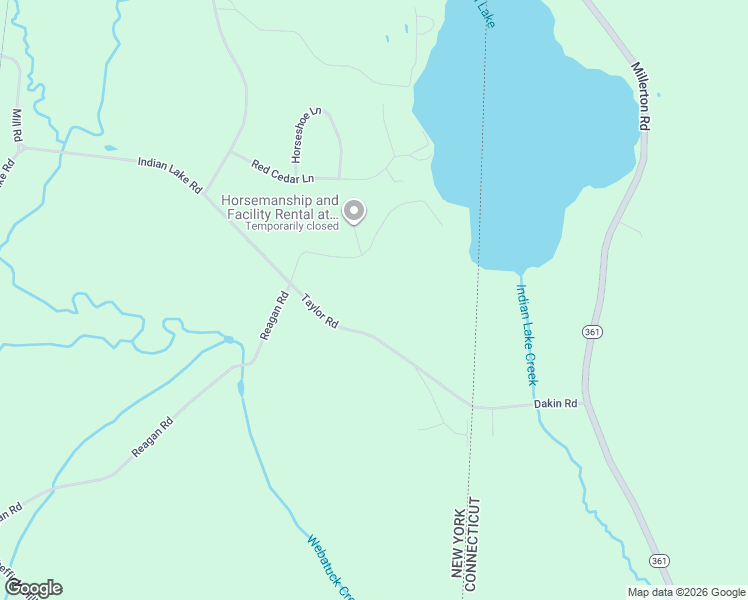 map of restaurants, bars, coffee shops, grocery stores, and more near 95 Taylor Road in Millerton