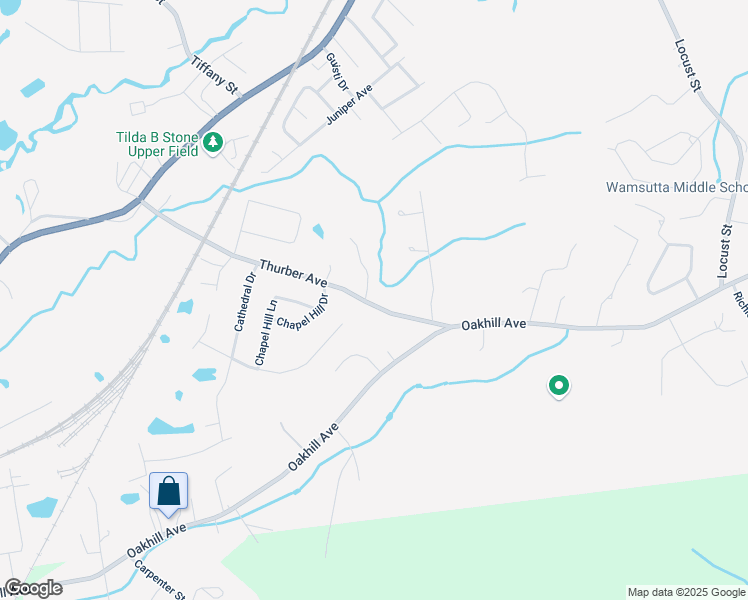 map of restaurants, bars, coffee shops, grocery stores, and more near 218 Thurber Avenue in Attleboro