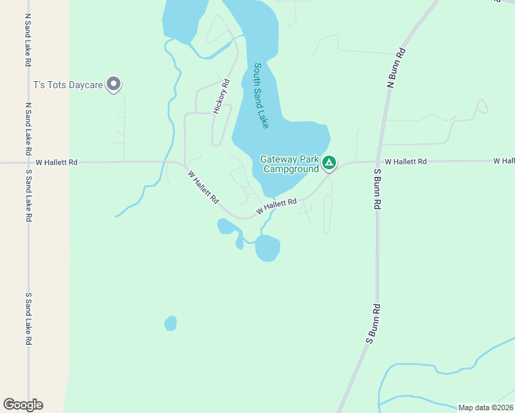 map of restaurants, bars, coffee shops, grocery stores, and more near 4311 West Hallett Road in Hillsdale