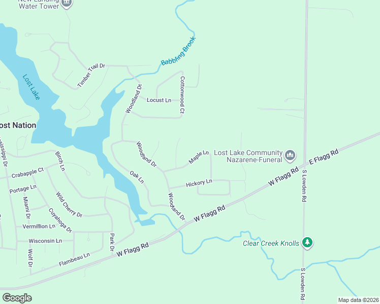 map of restaurants, bars, coffee shops, grocery stores, and more near 109 Maple Lane in Dixon