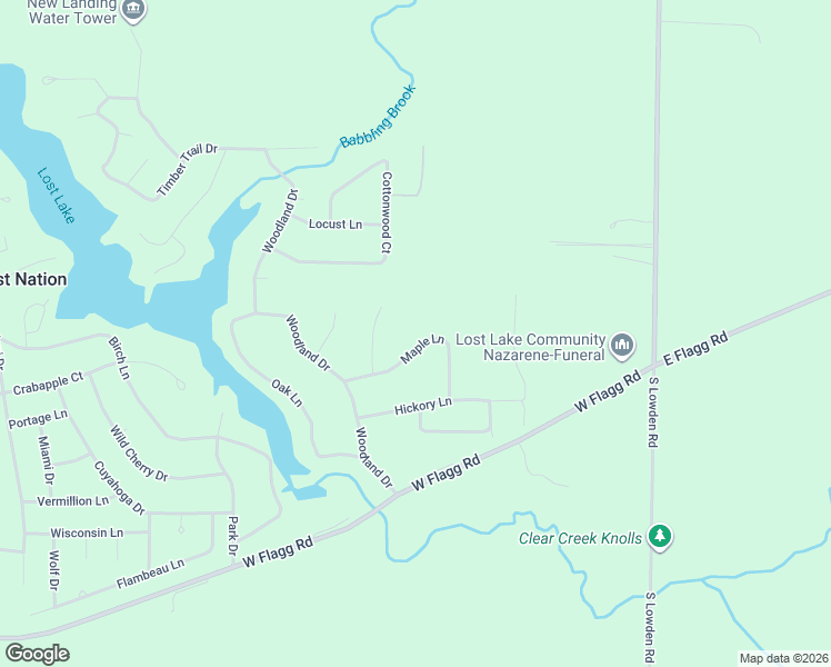 map of restaurants, bars, coffee shops, grocery stores, and more near 109 Maple Lane in Dixon