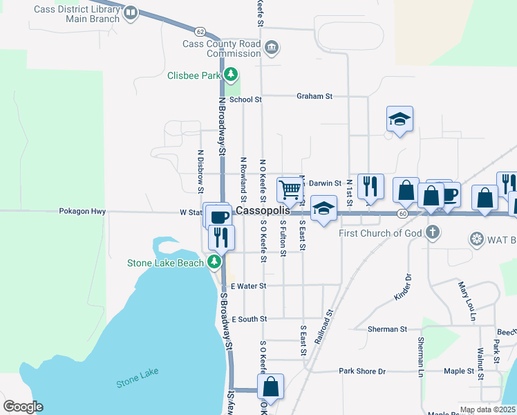 209 East State Street, Cassopolis MI Walk Score