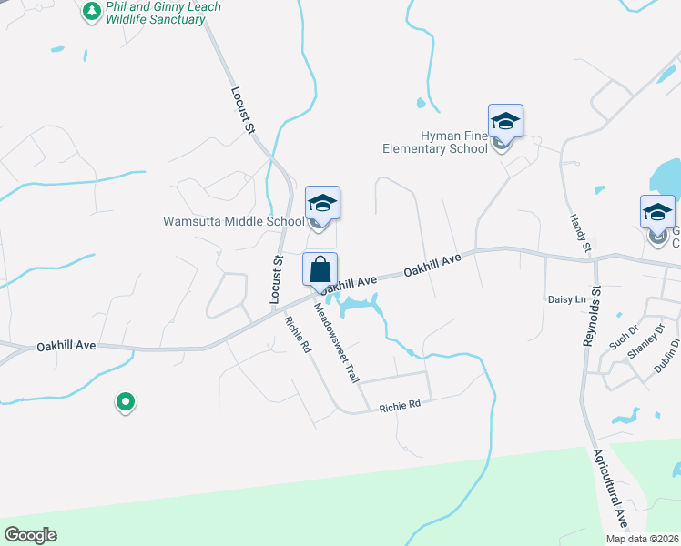 map of restaurants, bars, coffee shops, grocery stores, and more near 640 Oakhill Avenue in Attleboro